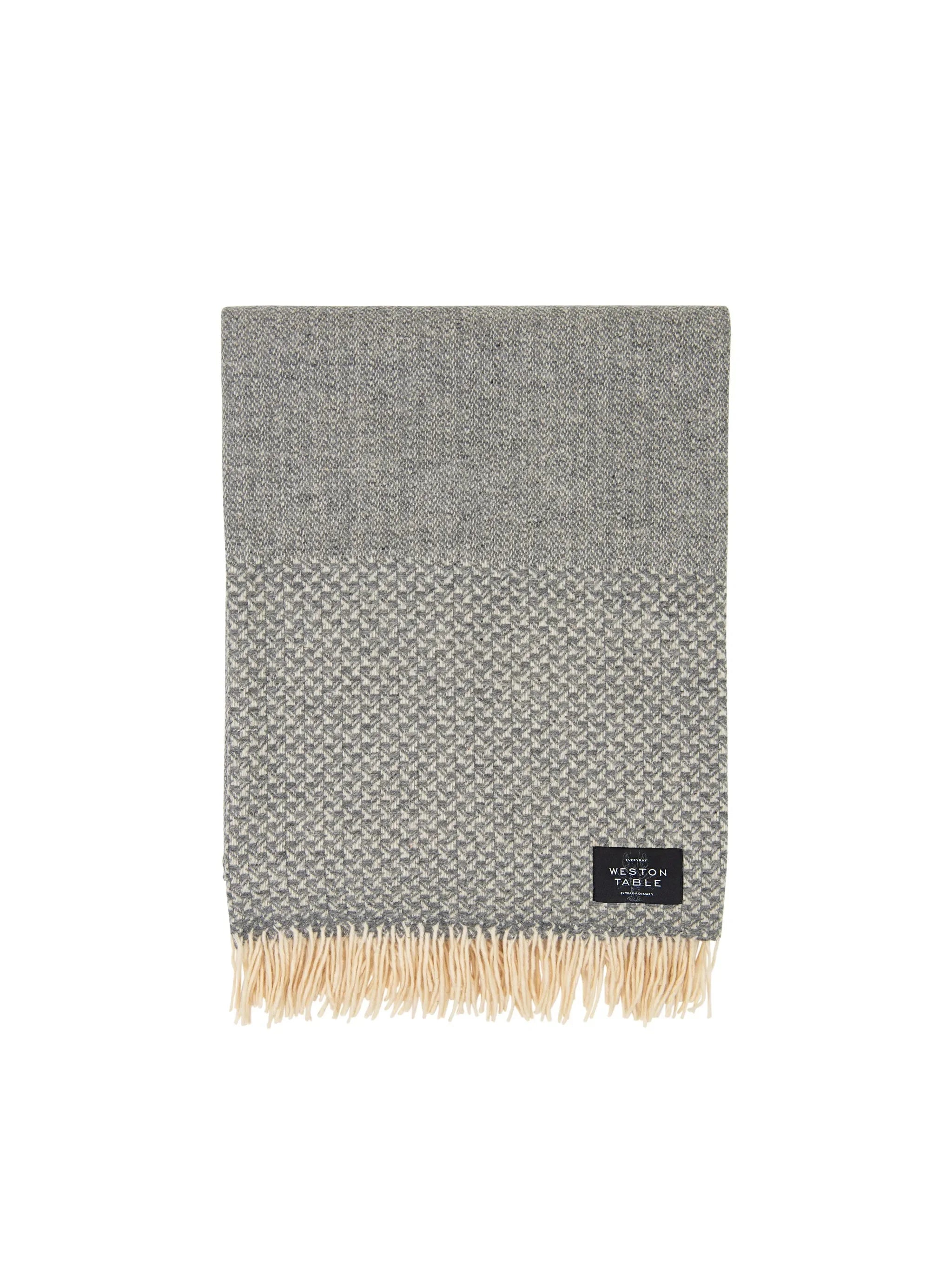 Devon Wool Throw - The Mayfair Hall