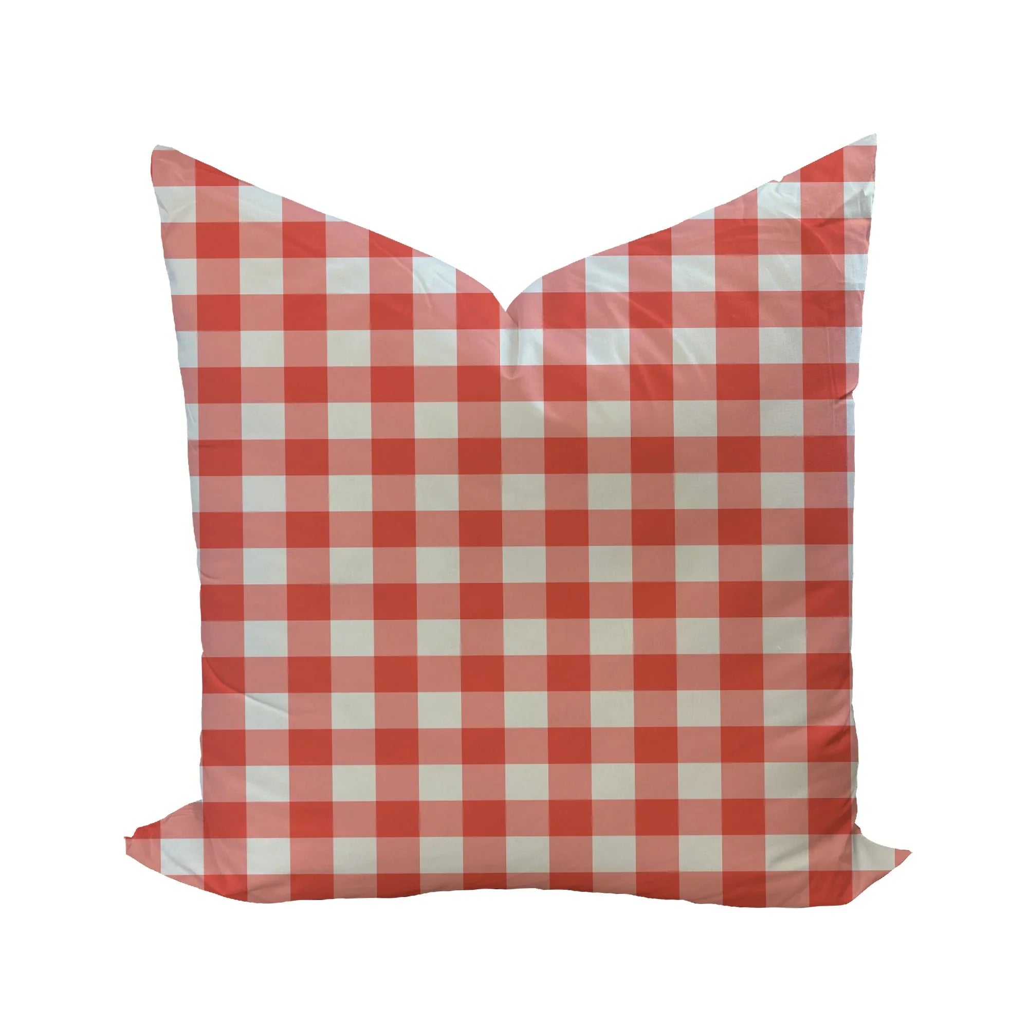 Iva Check Pillow in Ferrari - The Mayfair Hall