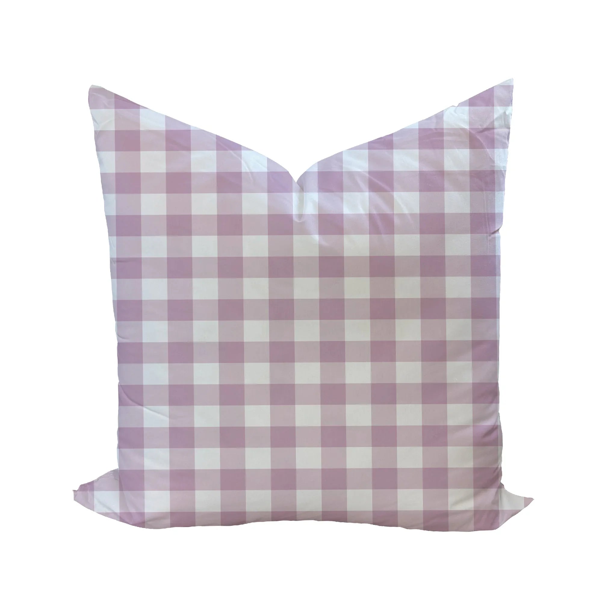 Iva Check Pillow in Orchid - The Mayfair Hall