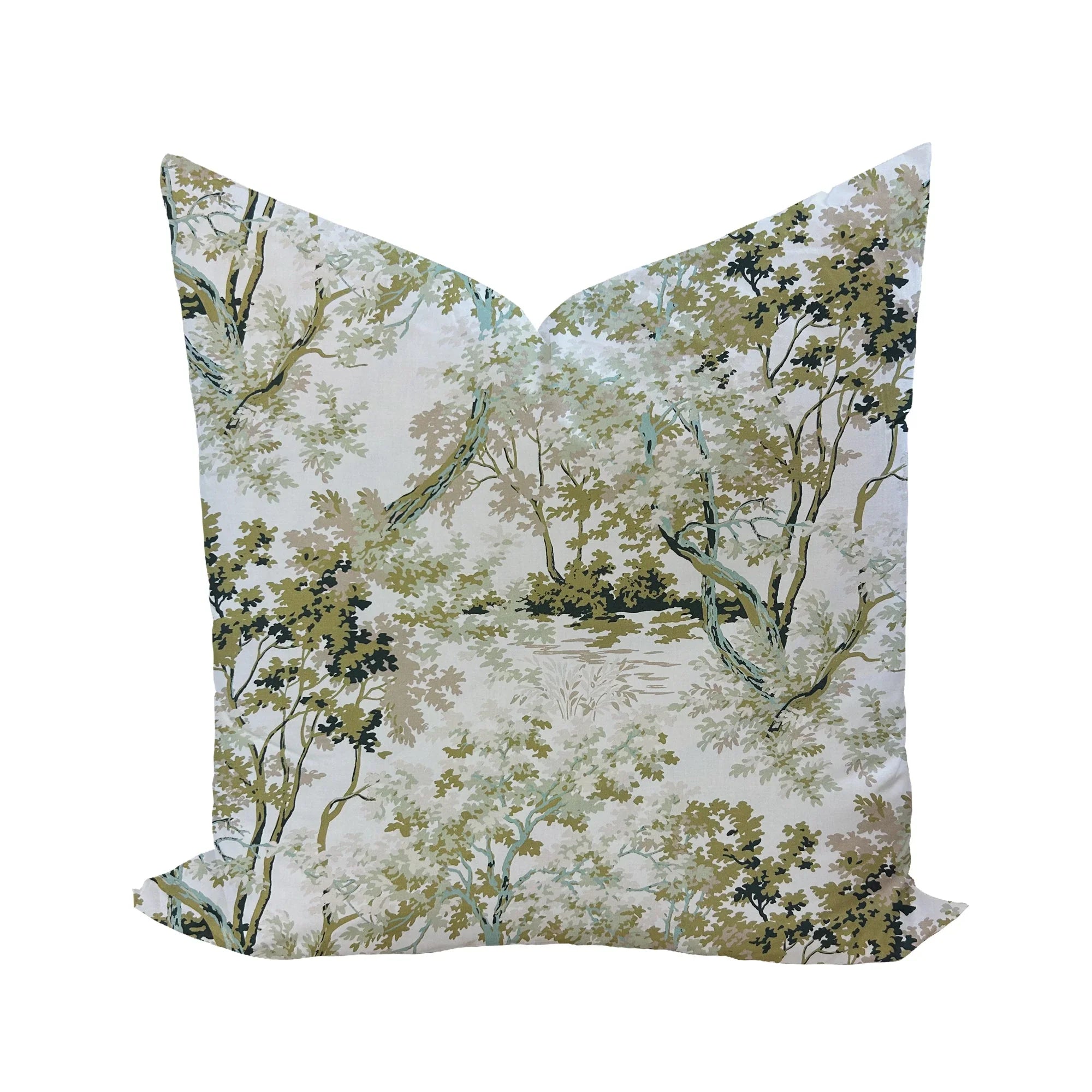 Ginger Pillow in Celadon - The Mayfair Hall