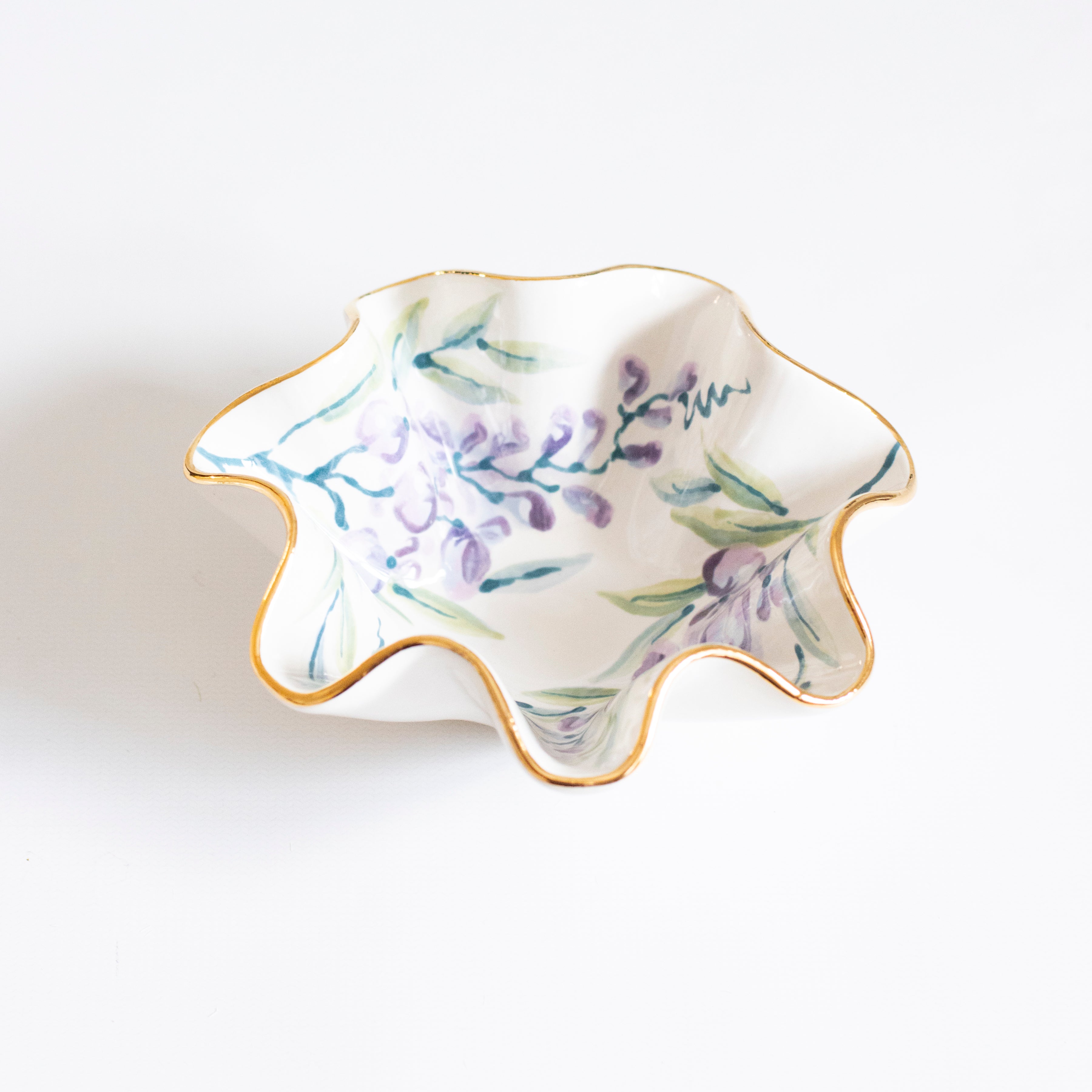 Adorn Wisteria Wavy Bowl