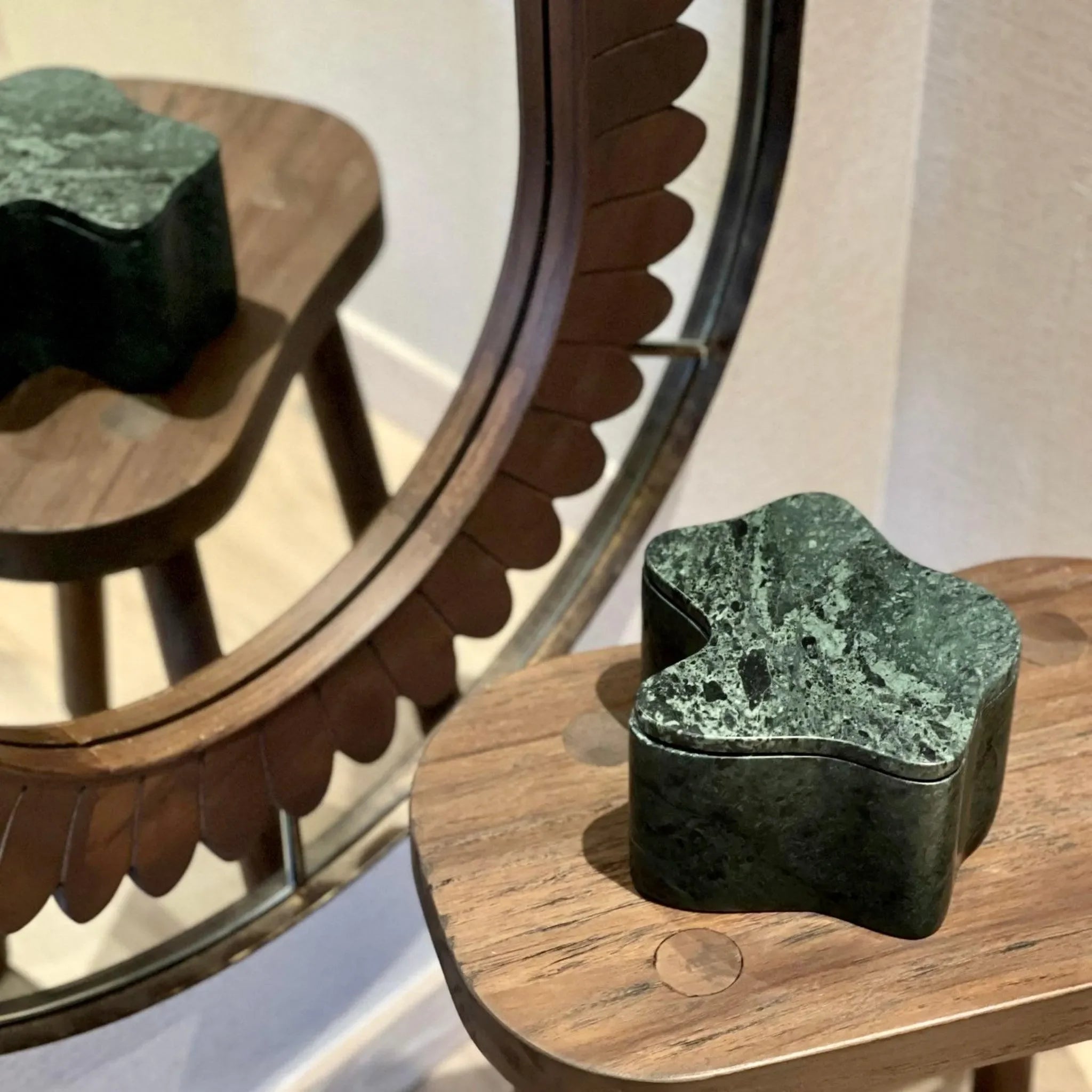 Marble Flo Box in Emerald - The Mayfair Hall