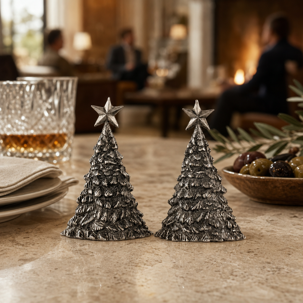 Christmas Tree Salt and Pepper