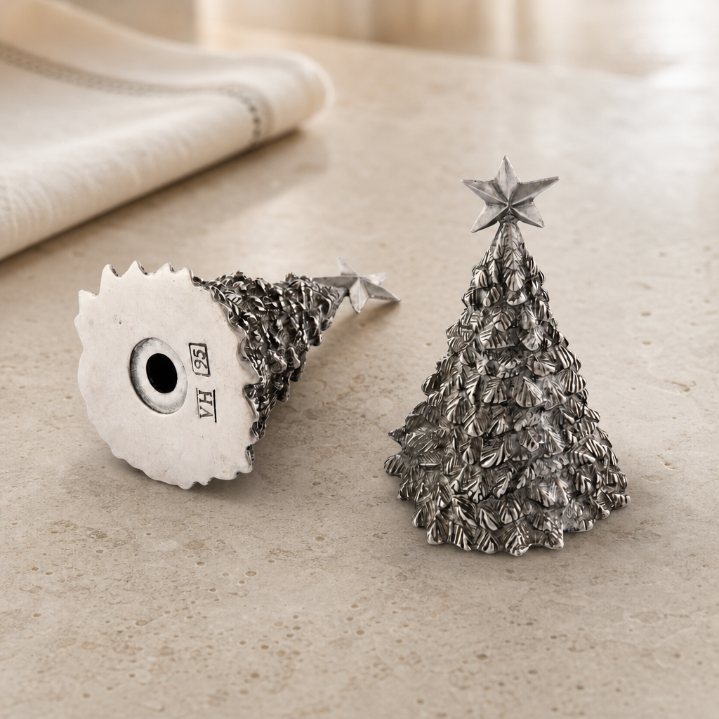 Christmas Tree Salt and Pepper