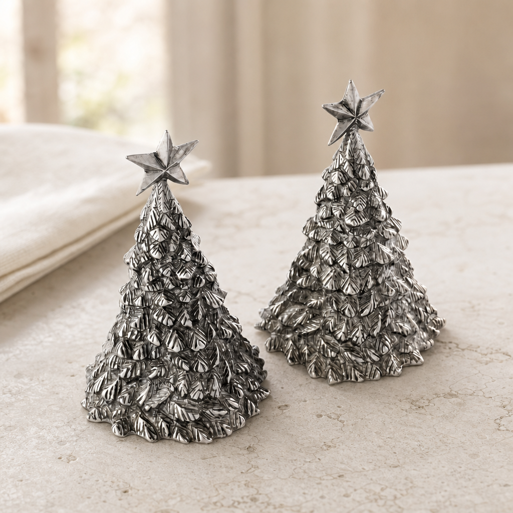 Christmas Tree Salt and Pepper