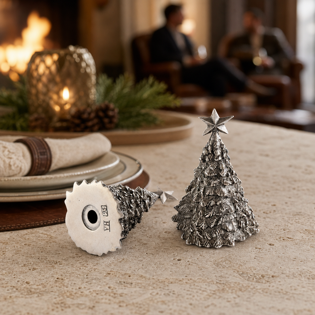 Christmas Tree Salt and Pepper