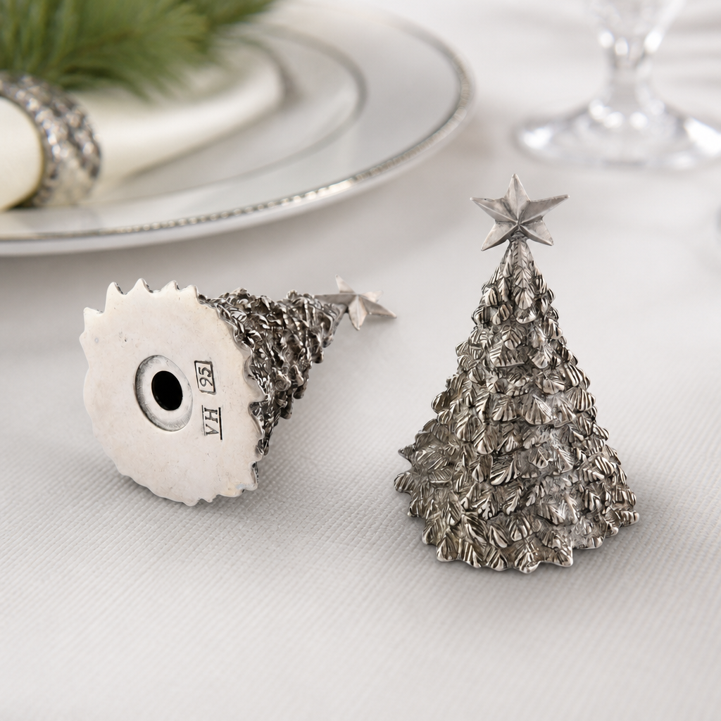 Christmas Tree Salt and Pepper
