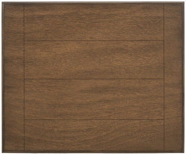 Whitney Accent Table in Brown with Storage Drawer