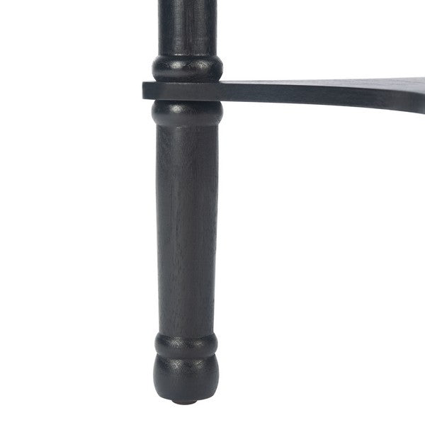 Tinsley Round Accent Table in Black