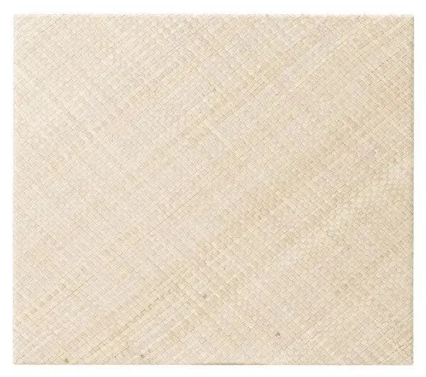 Apis Raffia Wood Accent Table in Light Natural - The Mayfair Hall