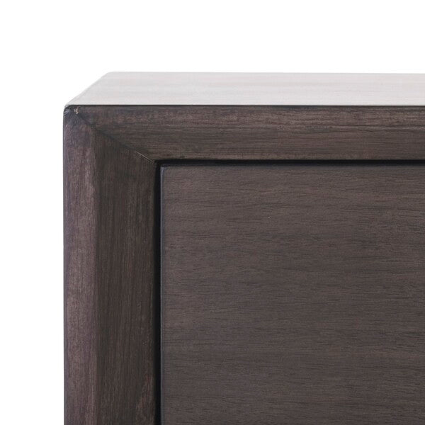 Ambrashi End Table in Dark Gray