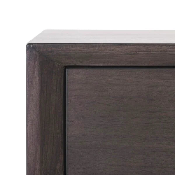 Ambrashi End Table in Dark Gray
