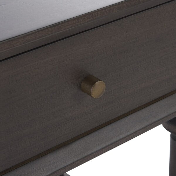 Ambrashi End Table in Dark Gray