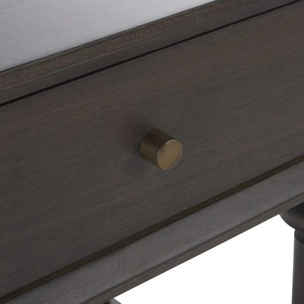 Ambrashi End Table in Dark Gray