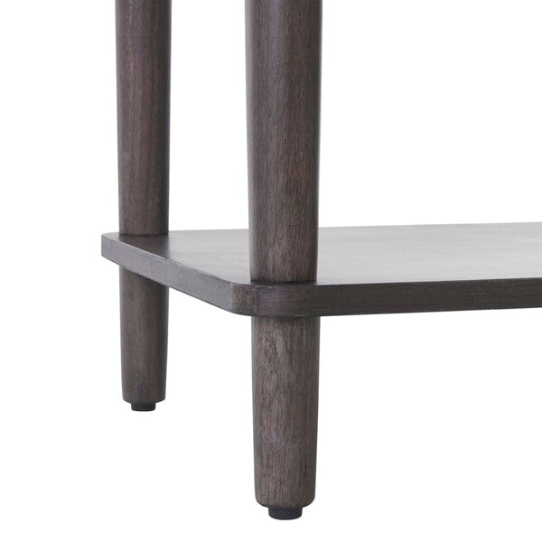 Ambrashi End Table in Dark Gray