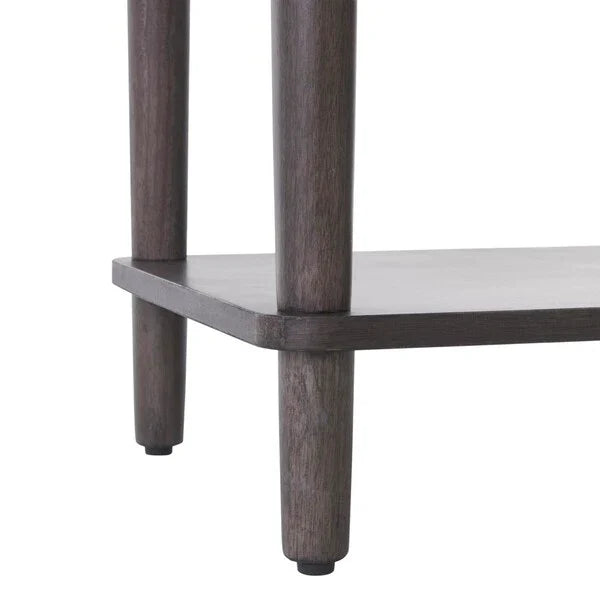 Ambrashi End Table in Dark Gray