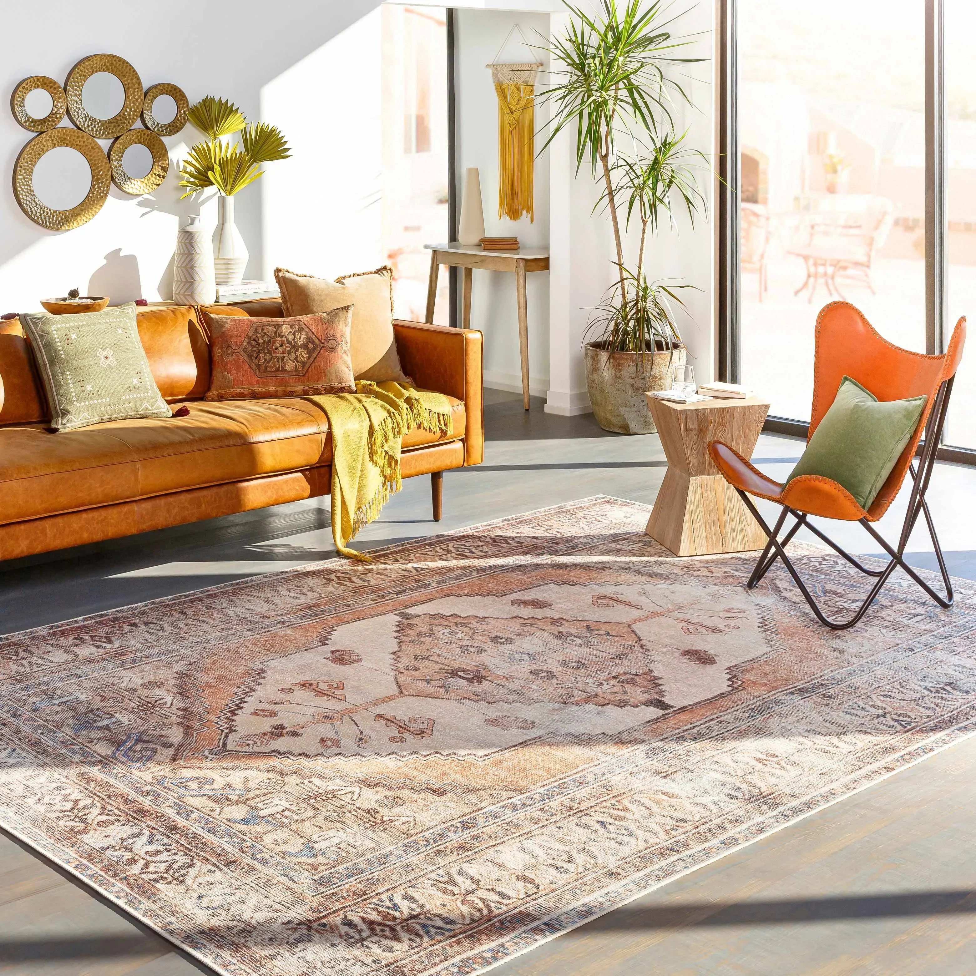 Arncliffe Washable Area Rug - The Mayfair Hall