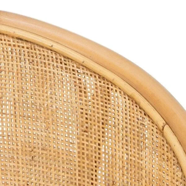 Dustin Rattan Accent Chair in Natural - The Mayfair Hall