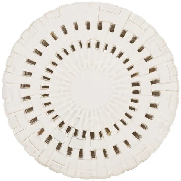 Sayre Cream Ceramic Garden Stool