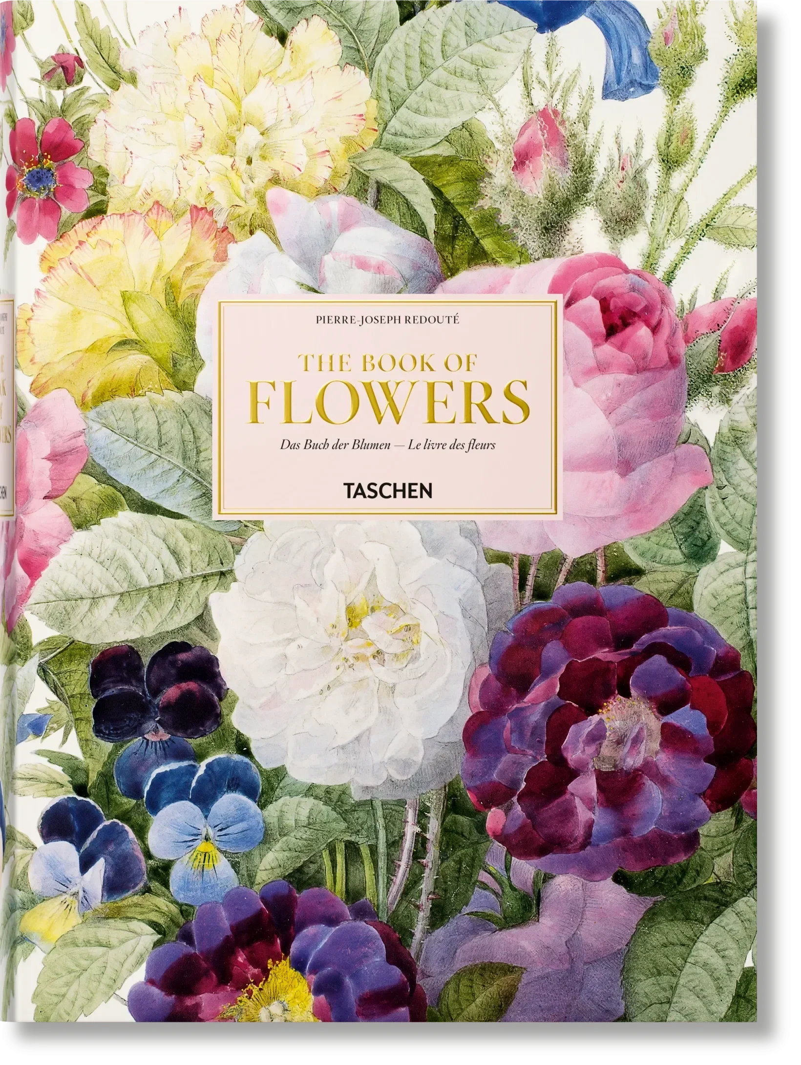 Redouté. The Book of Flowers (German, French, English) - The Mayfair Hall