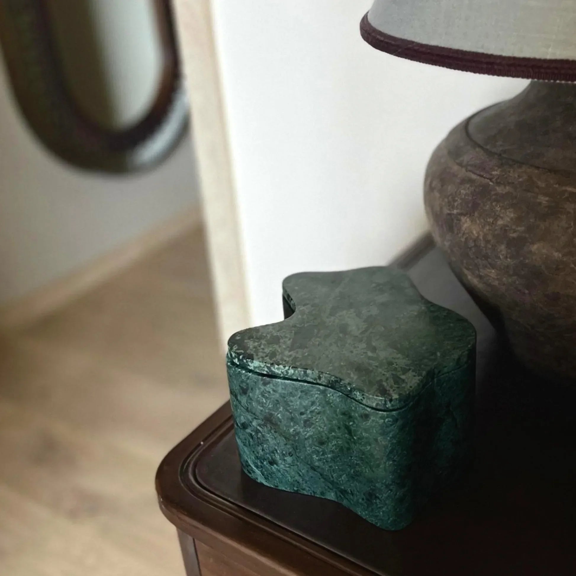 Marble Flo Box in Emerald - The Mayfair Hall