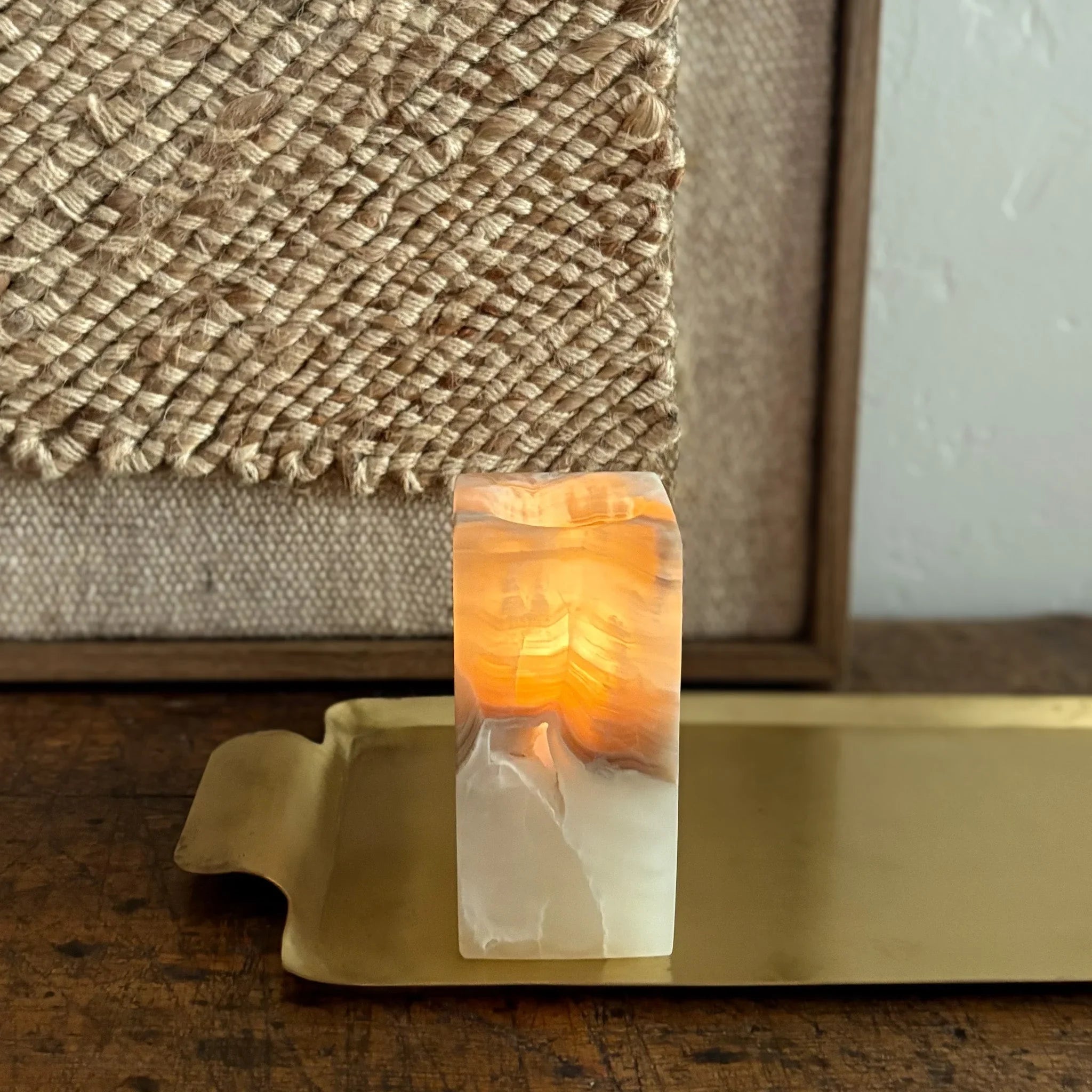 Onyx Tealight Candle Holder - The Mayfair Hall