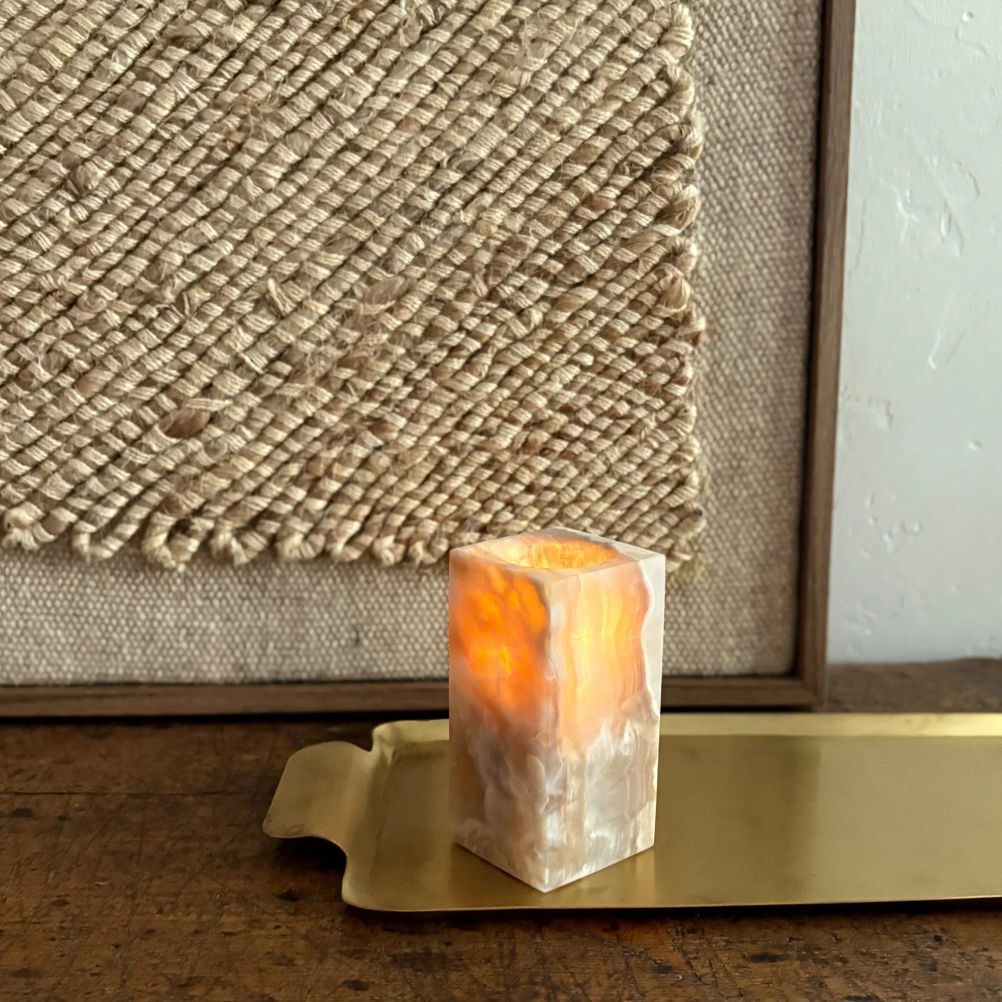 Onyx Tealight Candle Holder - The Mayfair Hall