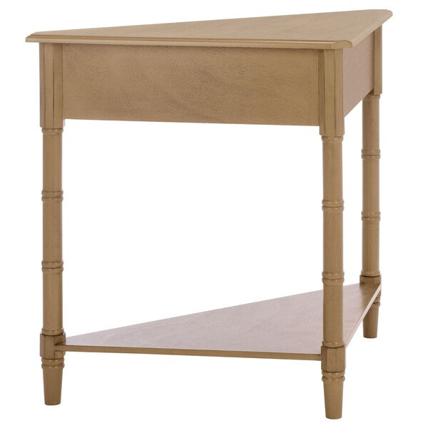 Gomez Corner Table in Desert Brown