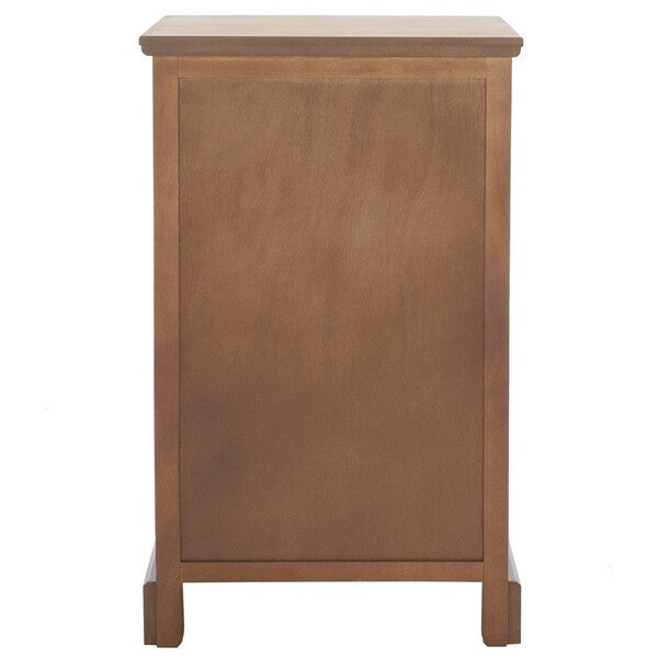 Griffin Side Table with 1 Drawer in Sepia