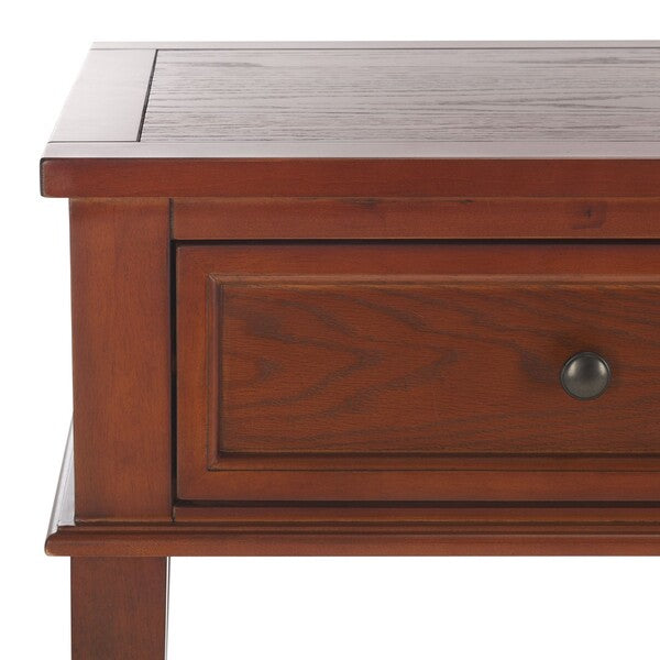 Manelin Console With Storage Drawers in Sepia