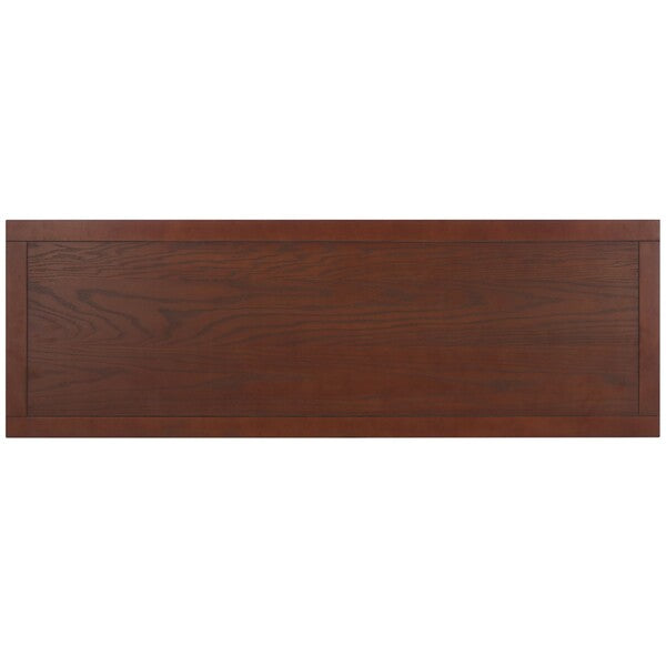Manelin Console With Storage Drawers in Sepia