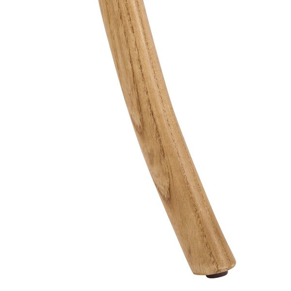 Franklin Oak Counter Stool in Weathered Oak with Rattan Seat