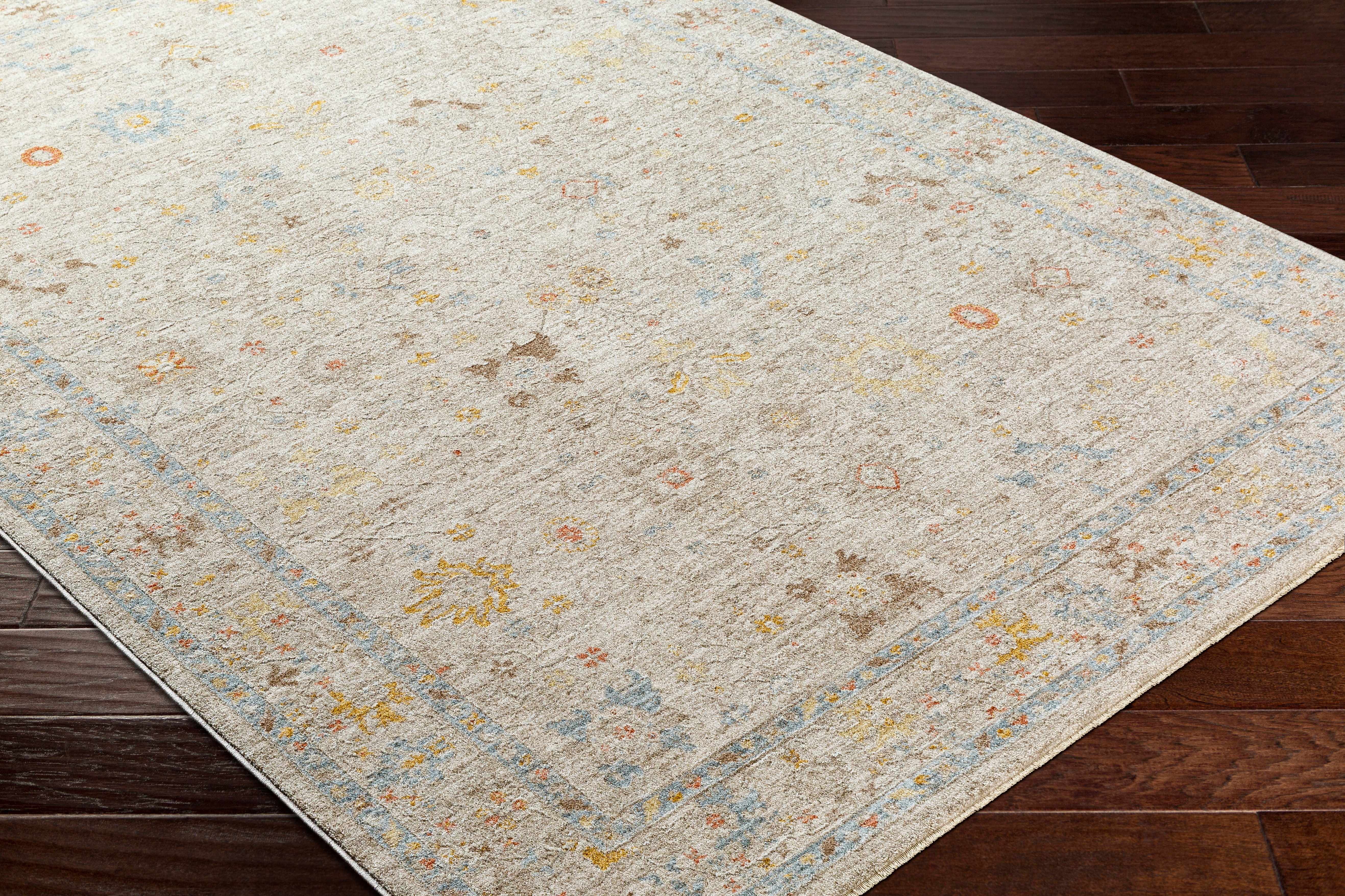 Amina Oushak Thick Luxe Area Rug