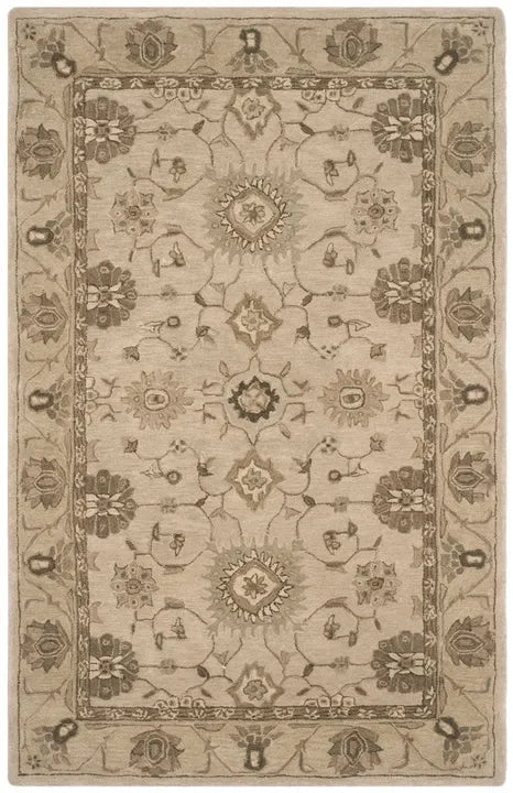 Anatolia Wool Pile Rug in Beige - The Mayfair Hall
