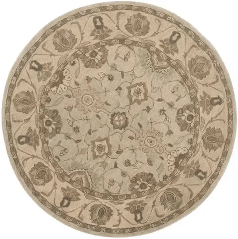 Anatolia Wool Pile Rug in Beige - The Mayfair Hall