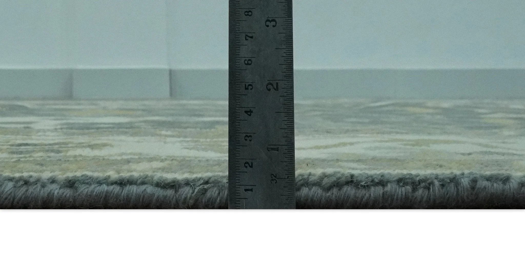 Antique look Charcoal, Ivory and Olive Hand Knotted Traditional Oriental Oushak wool rug - The Rug Decor