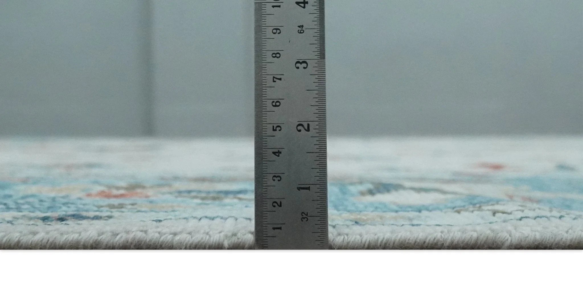 Antique Persian Oushak 6x9, 8x10, 9x12, 10x14 and 12x15 Wool Ivory and Blue Vibrant Colorful Hand knotted Oushak Area Rug | TRD2787 - The Rug Decor