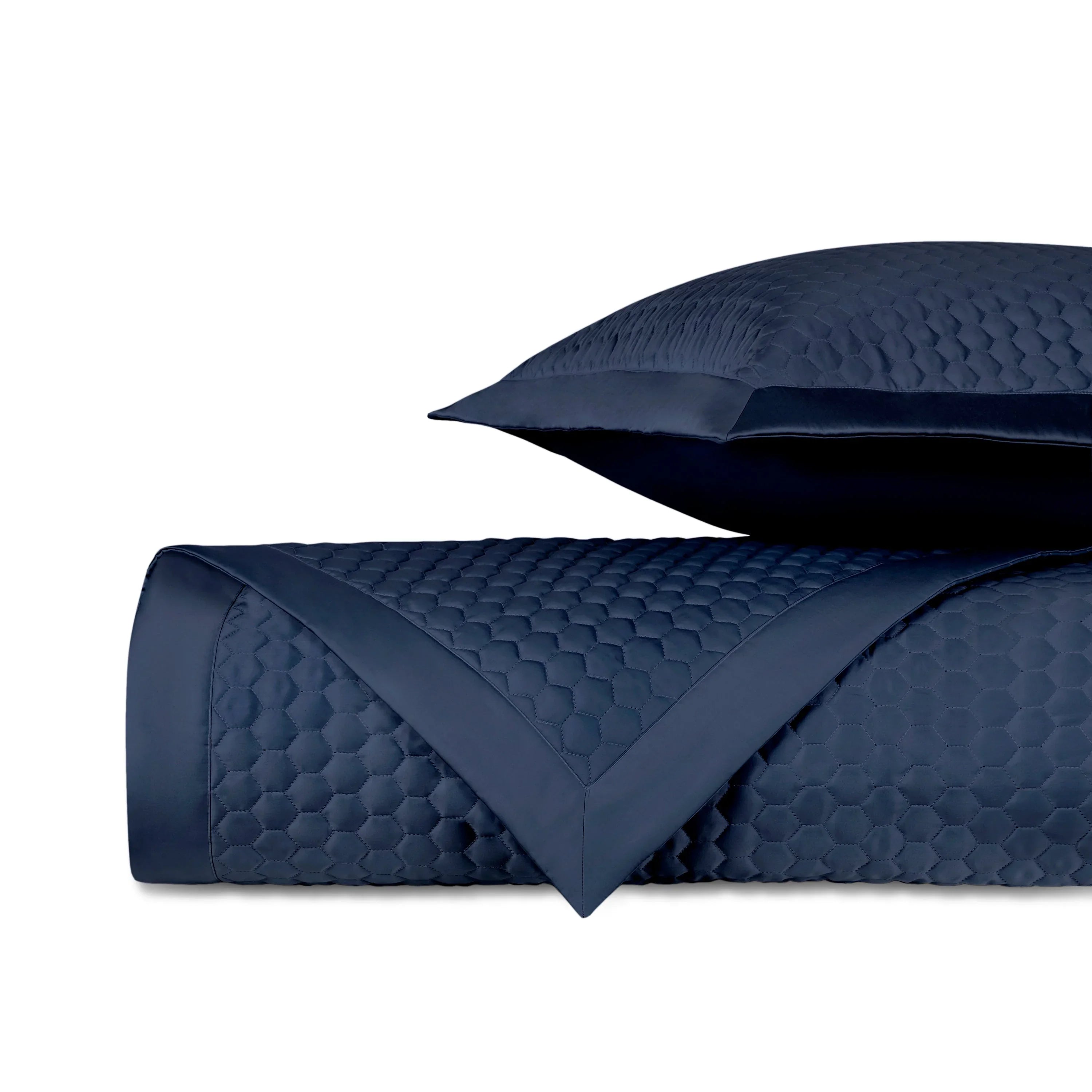 Apiary Quilted Coverlet (Euro) Set - The Mayfair Hall