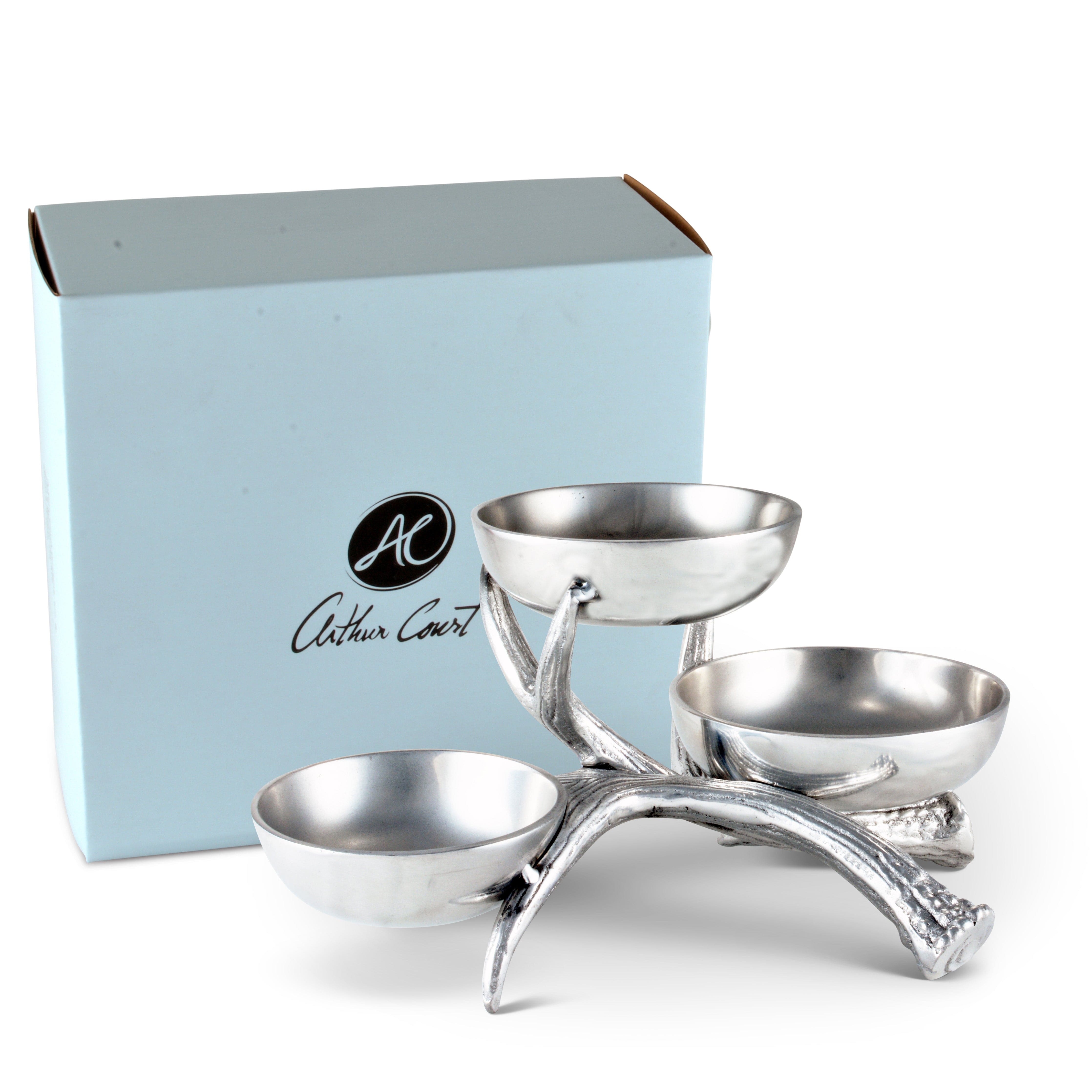Antler 3-Tiered Bowl