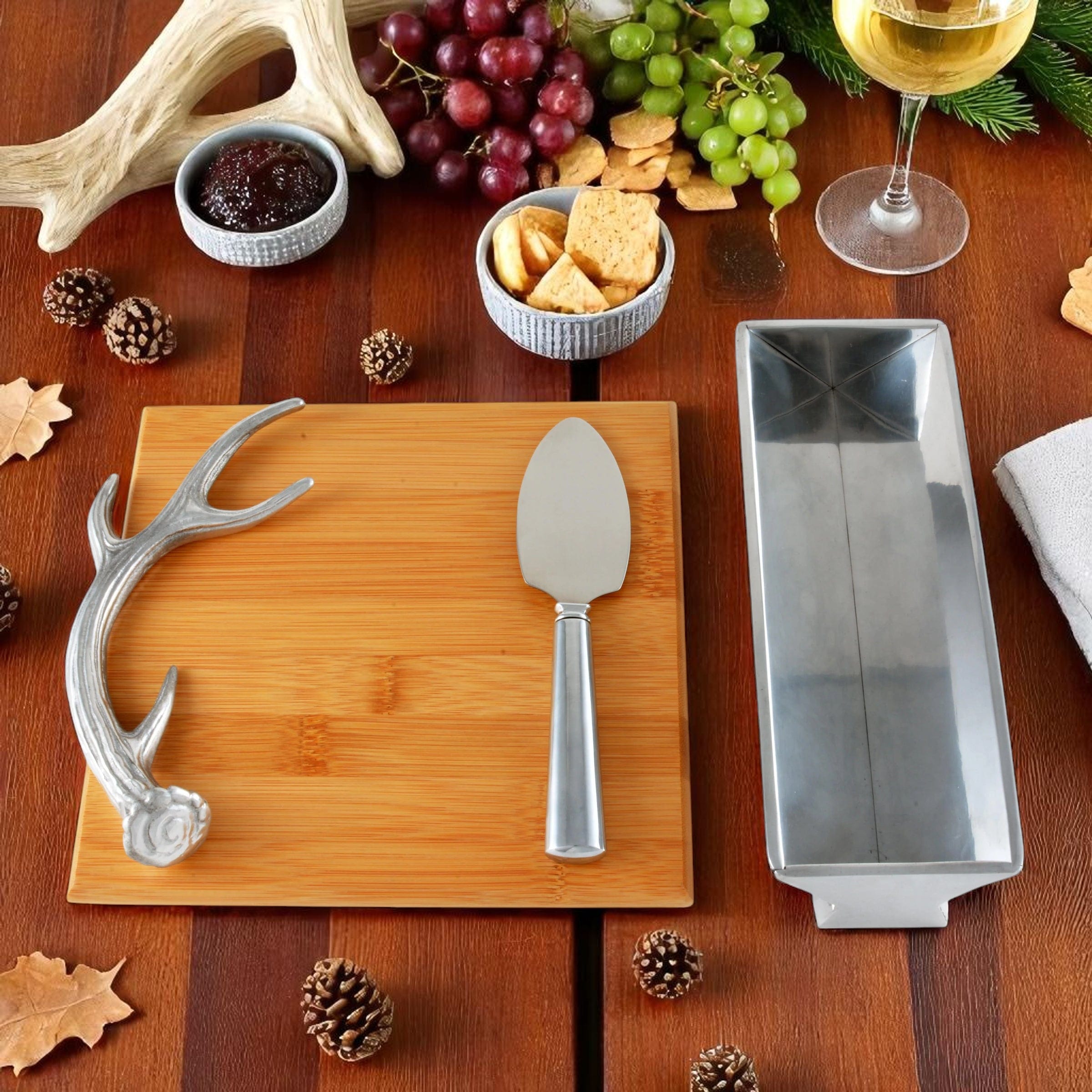 Antler Bamboo Cheese Set