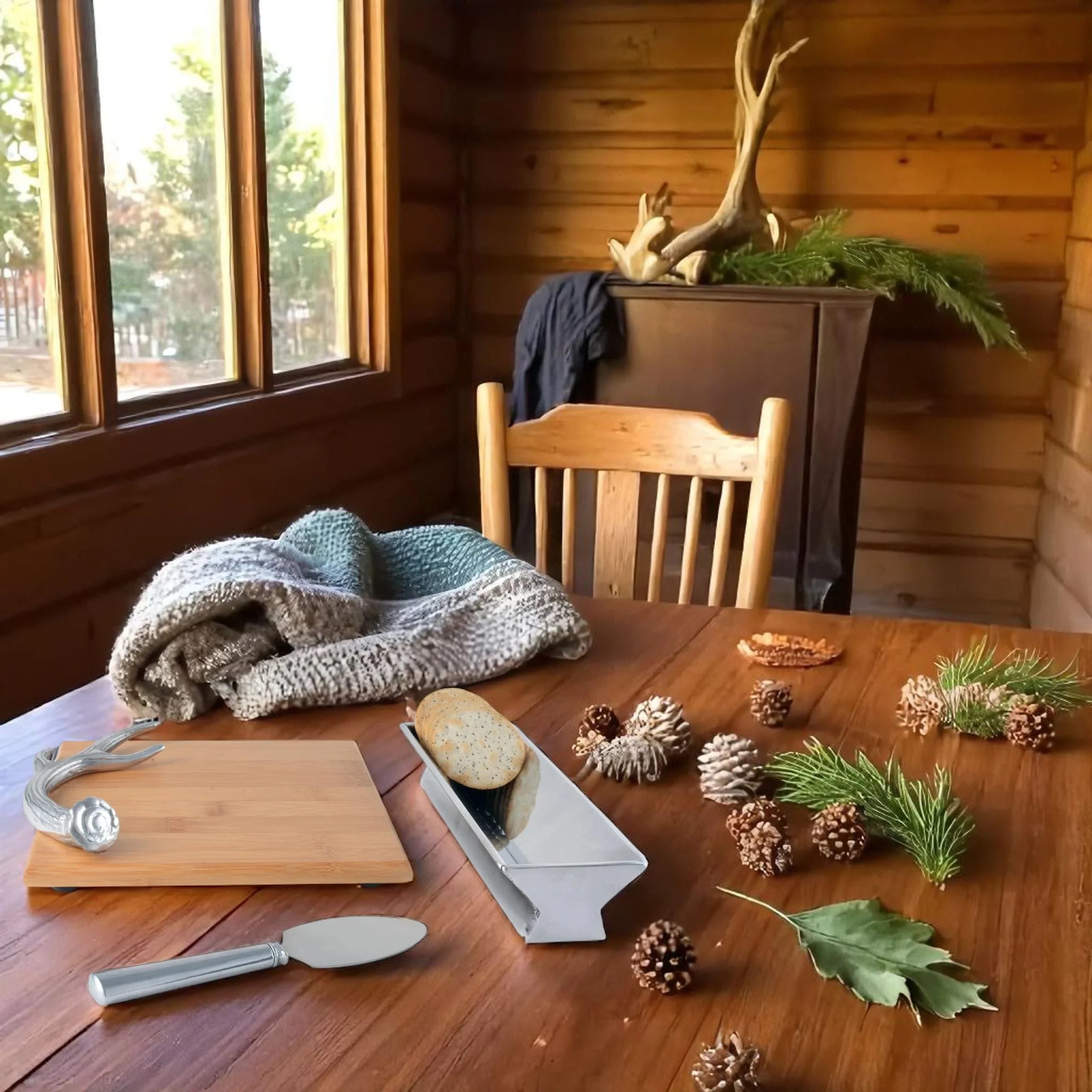 Antler Bamboo Cheese Set