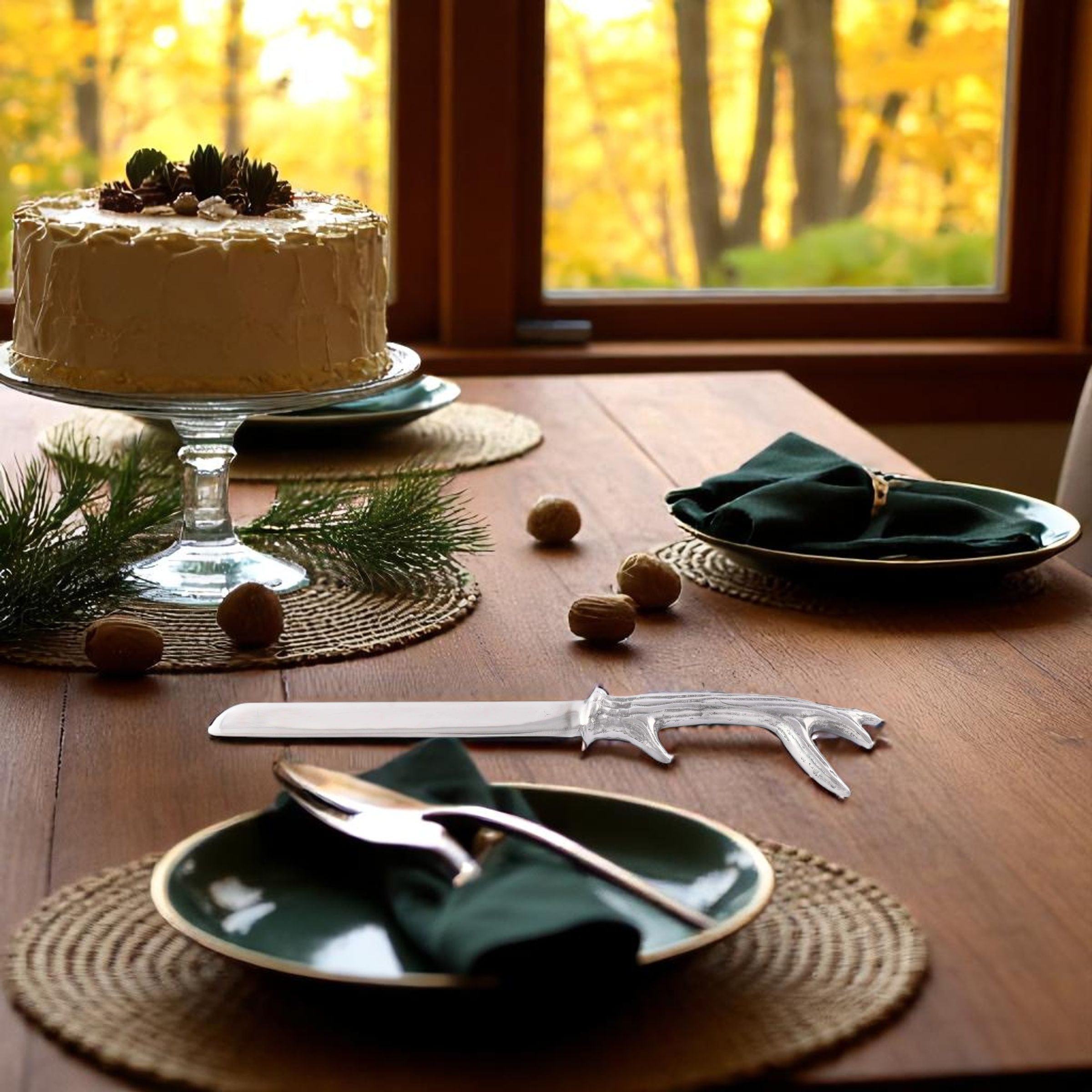 Antler Cake Knife