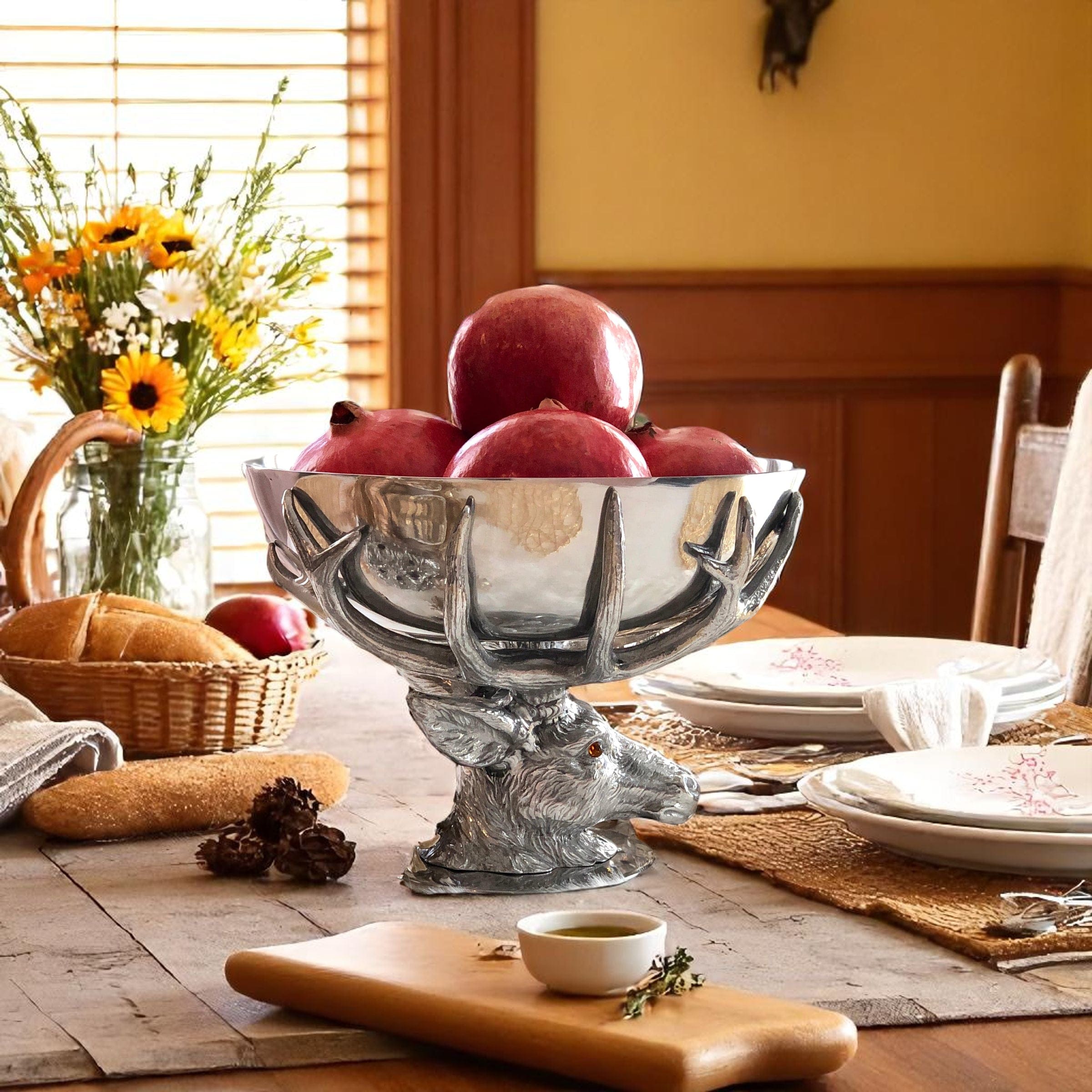 Antler Centerpiece Bowl