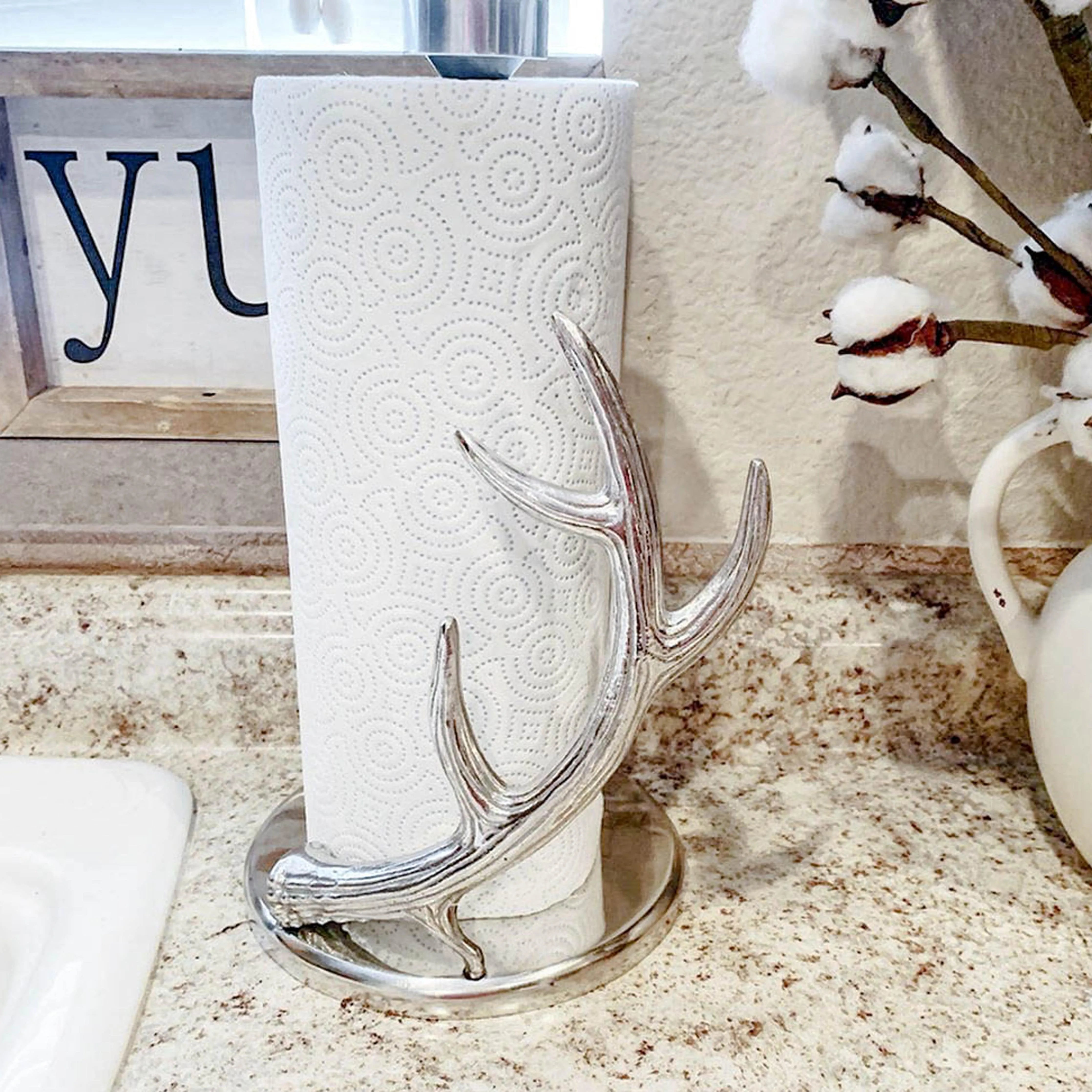 Antler Paper Towel Holder