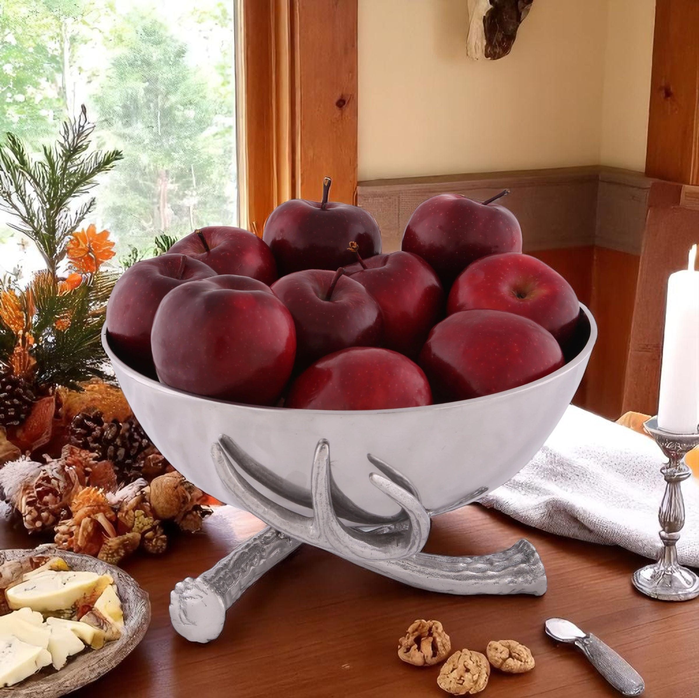 Antler Pedestal Bowl