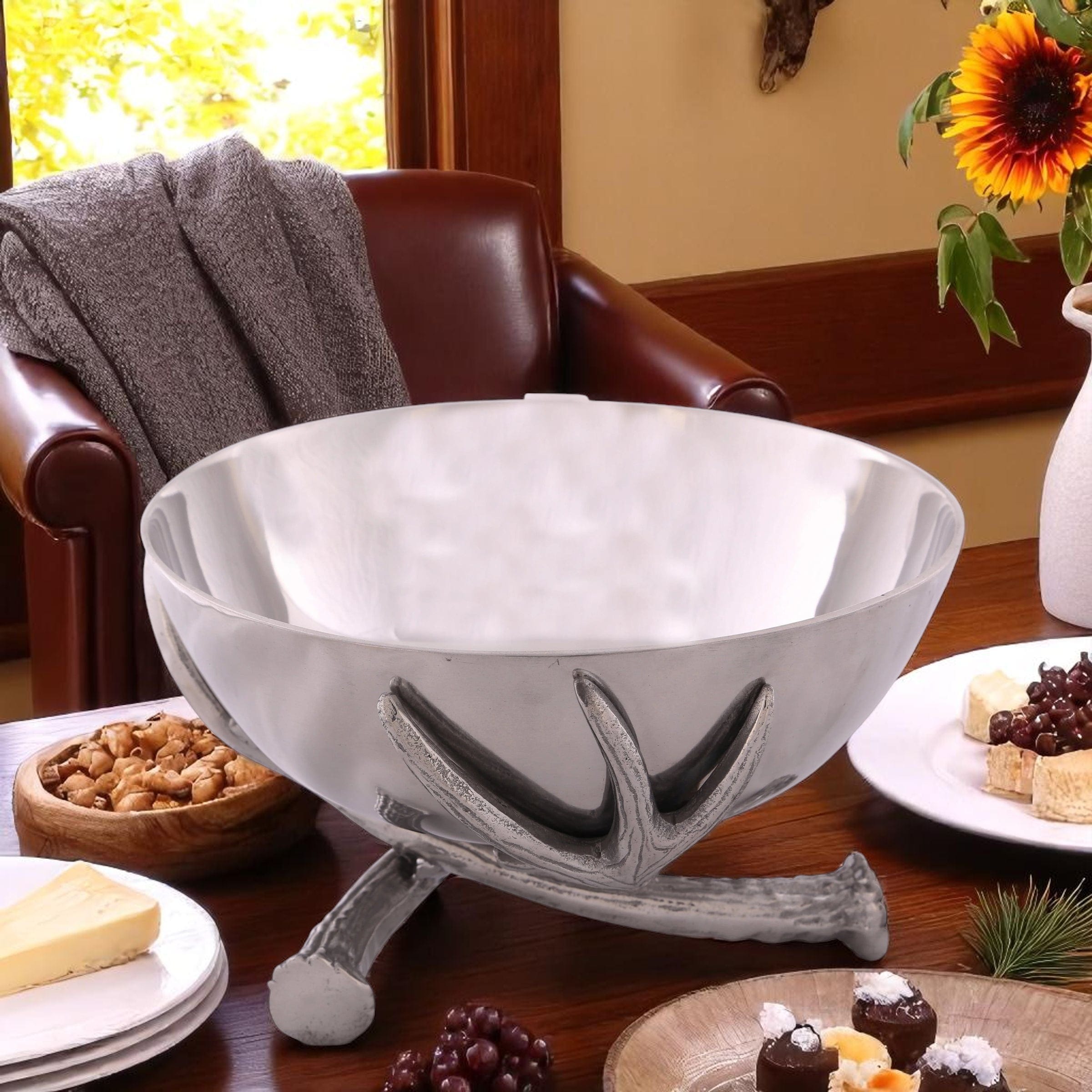 Antler Pedestal Bowl