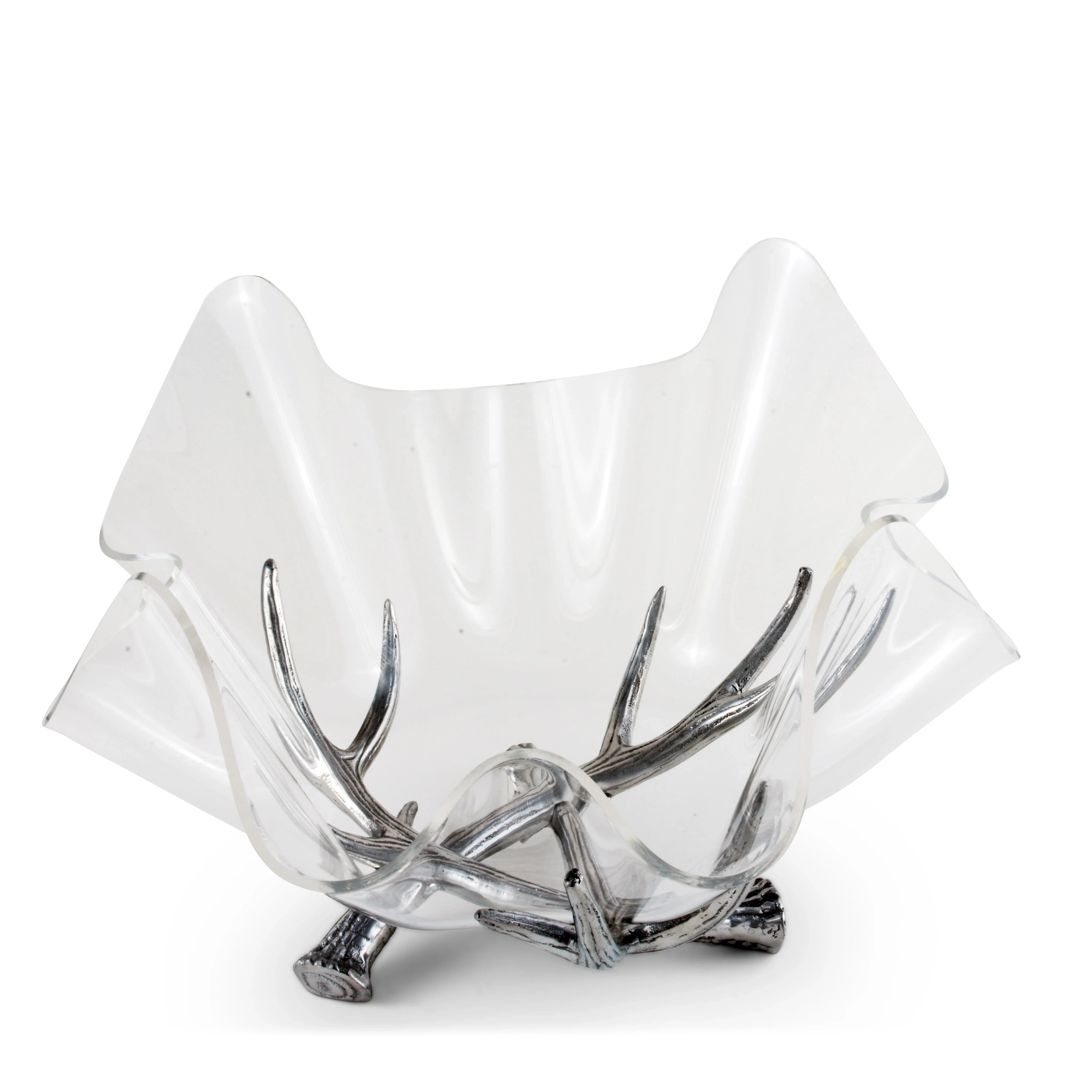 Antler Stand Acrylic Bowl 14