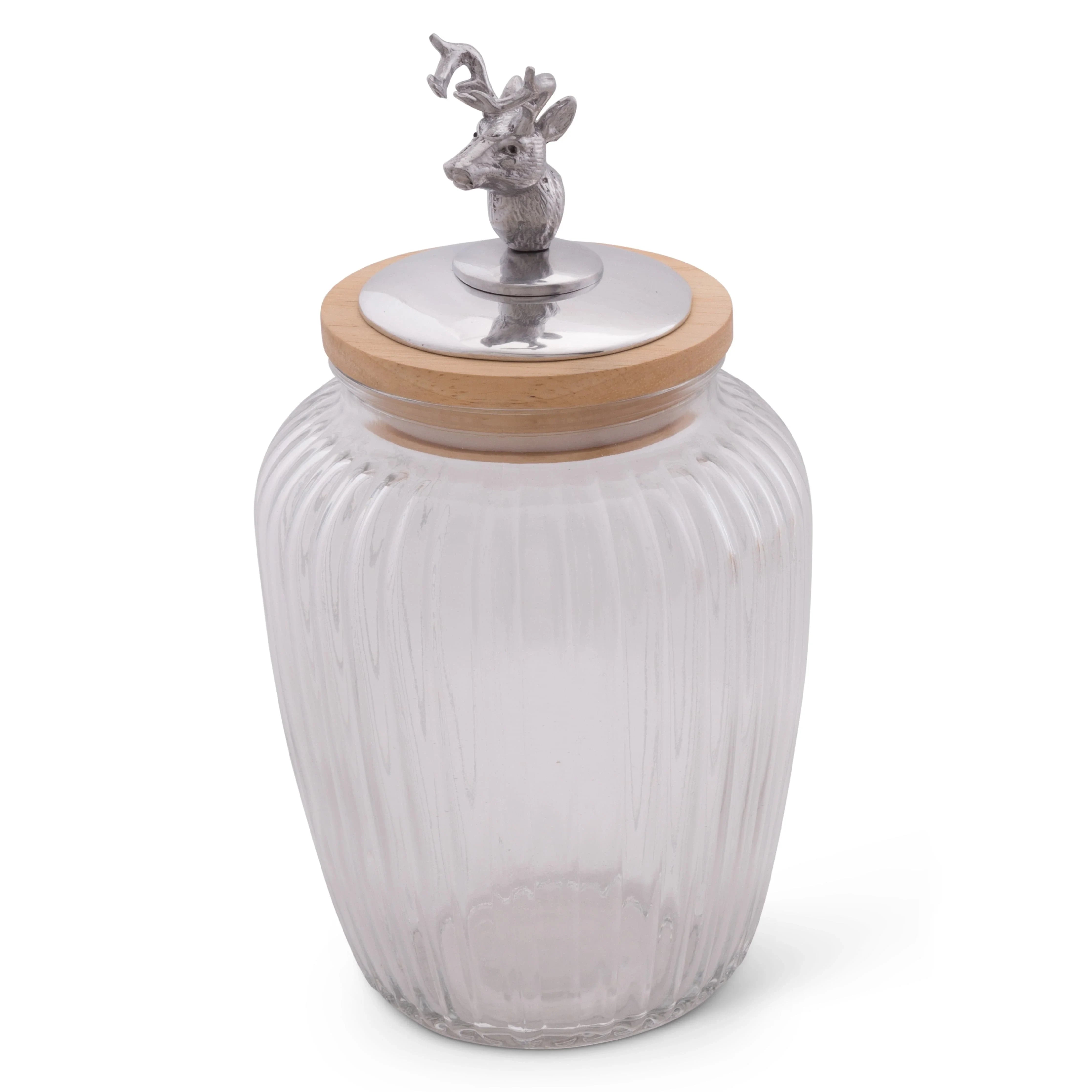 Deer / Elk Knob Glass Canisters