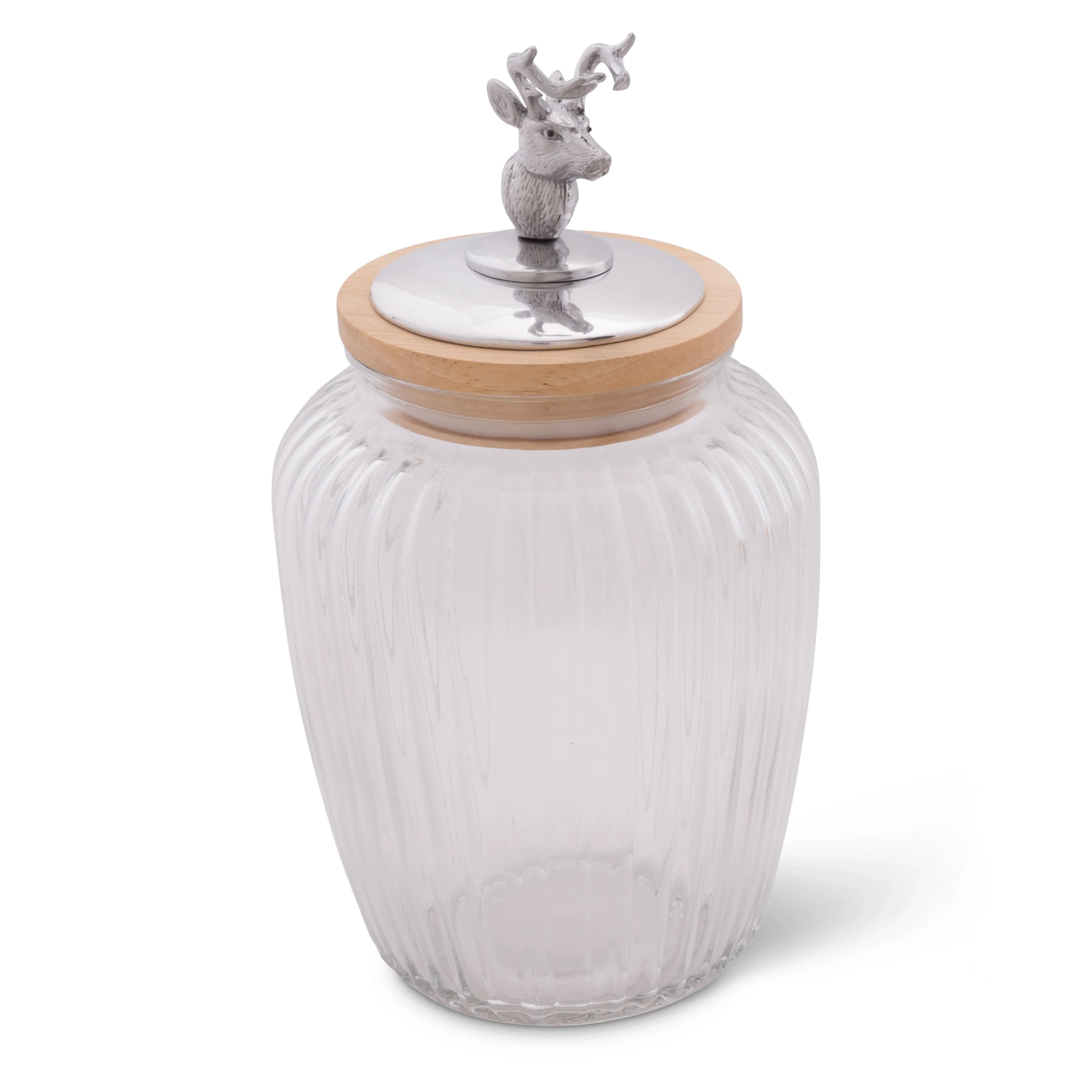 Deer / Elk Knob Glass Canisters