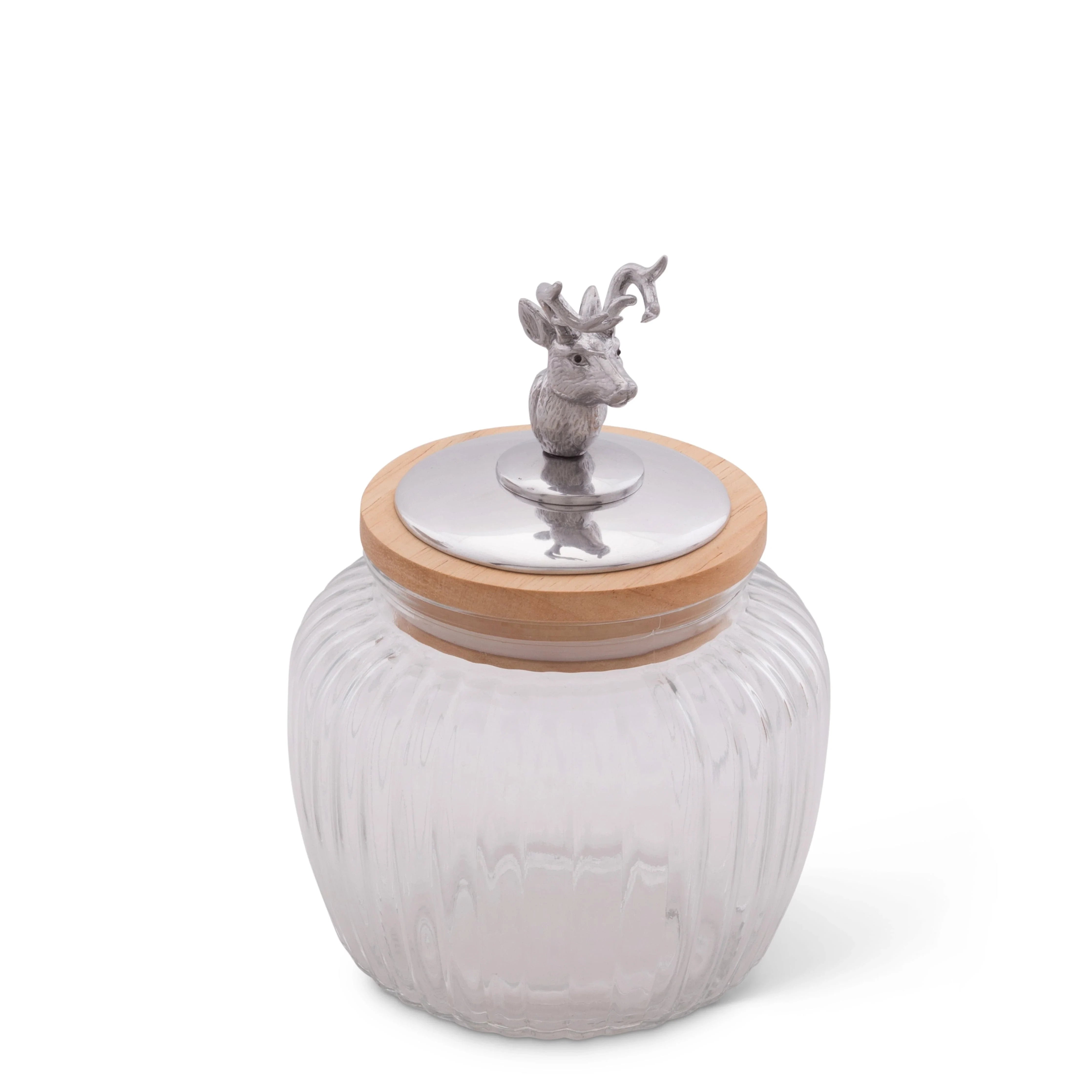 Deer / Elk Knob Glass Canisters